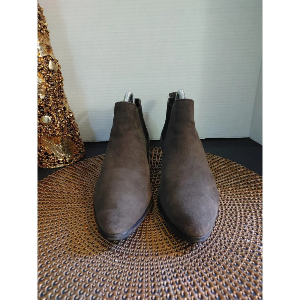 Coach Suffolk Suede Ankle Booties Size 7.5 B
